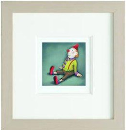 The Little Clown - Framed