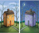 Safe & Sound - Diptych - Mounted