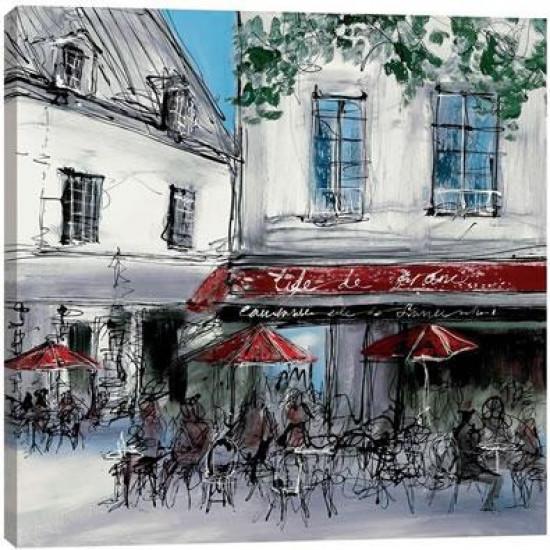 Cafe Culture - Box Canvas