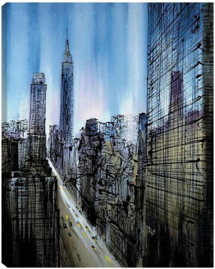 City Blues - Box Canvas City Blues - Box Canvas