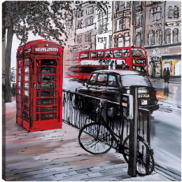 Streets of London - Box Canvas