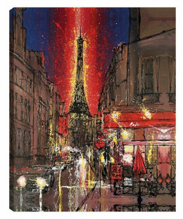 La Tour Eiffel - Box Canvas