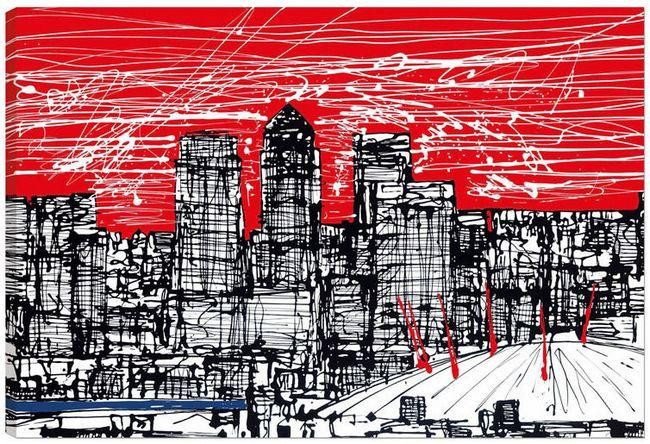 Millennium Skyline - Box Canvas Millennium Skyline - Box Canvas