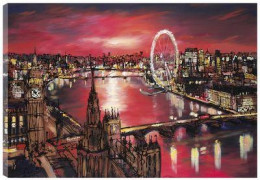 London Red - Box Canvas