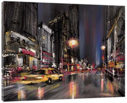 New York Nights - Box Canvas