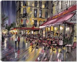 Parisian Promenade - Box Canvas