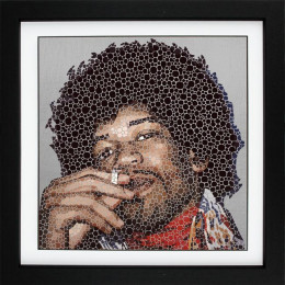 Hey Joe (Jimi Hendrix) - Black Framed