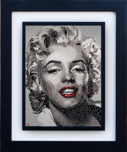 Marilyn - The Blonde - Black Framed