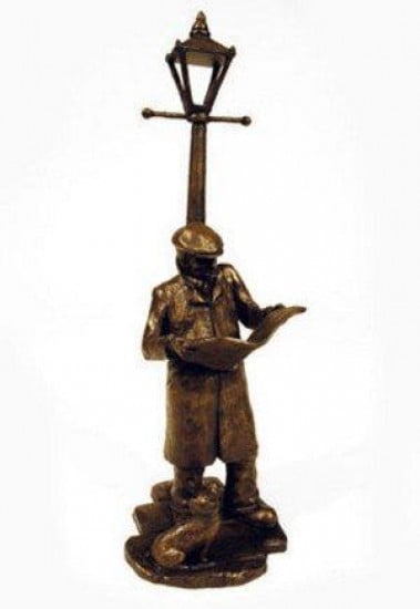 Read All About It - Bronze Resin Read All About It - Bronze Resin