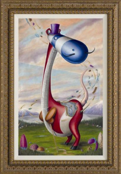 Dalisaurus Surrealius - Framed