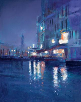 Moonlight In Venice II - Mounted