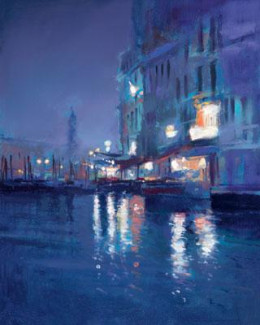 Moonlight In Venice II - Mounted