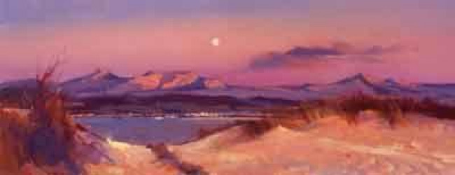 Above The Soft Sweep Of The Peaceful Sky The Heavens Blaze With A Celestial Brightness - Mounted Above The Soft Sweep Of The Peaceful Sky The Heavens Blaze With A Celestial Brightness - Mounted