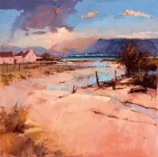 The Golden Light Of A Tranquil Dawn Steals In From The Awakening East - Mounted The Golden Light Of A Tranquil Dawn Steals In From The Awakening East - Mounted
