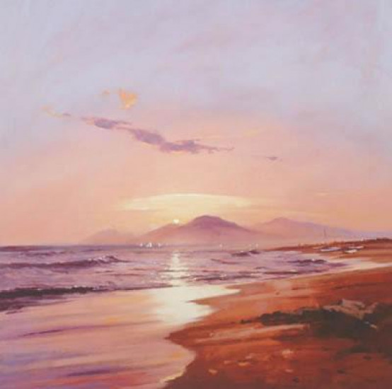 The Rising Sun Glids The Eastern Sands - Mounted The Rising Sun Glids The Eastern Sands - Mounted