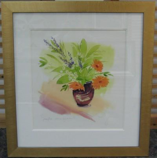 Simple Arrangement - Original - Framed