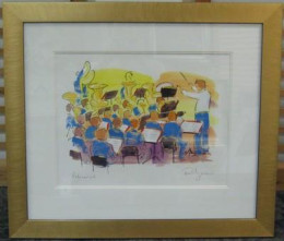 Rehearsal - Original - Framed