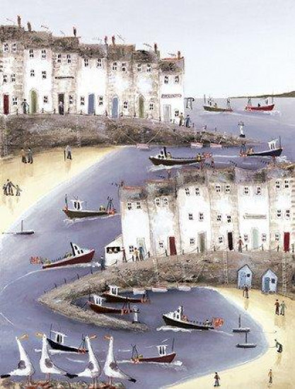 Harbour Happenings II - Canvas