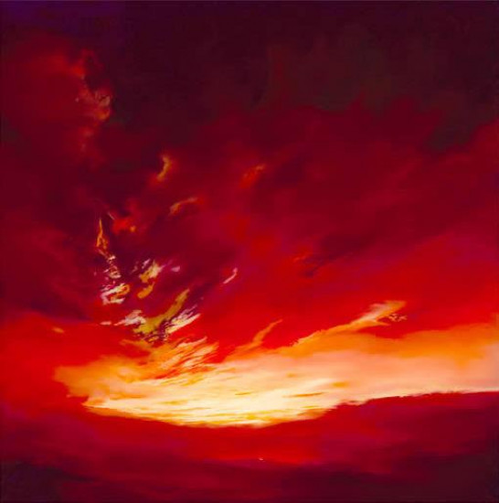 Scarlet Skies I