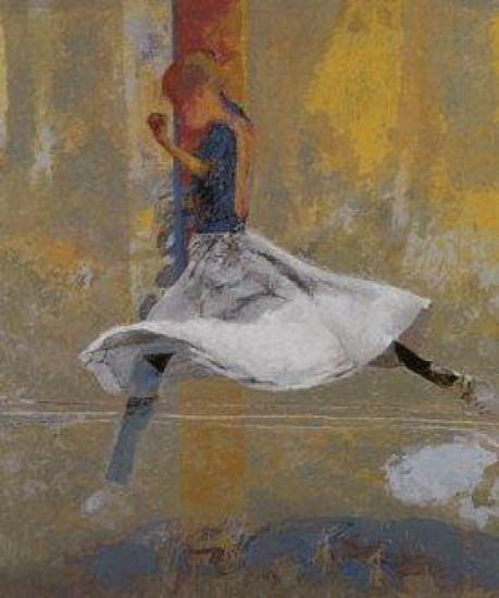 Dancer Leaping - Print