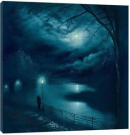 Under The Moonlight - Box Canvas