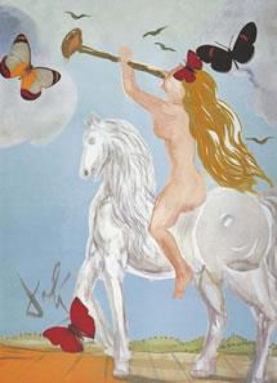 Lady Godiva - Mounted