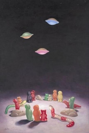 UFO - Unidentified Fizzing Object - Deluxe Canvas