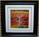 Tree At Night I - Original - Black Framed