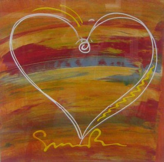 All The Love In The World - Original - Framed All The Love In The World - Original - Framed
