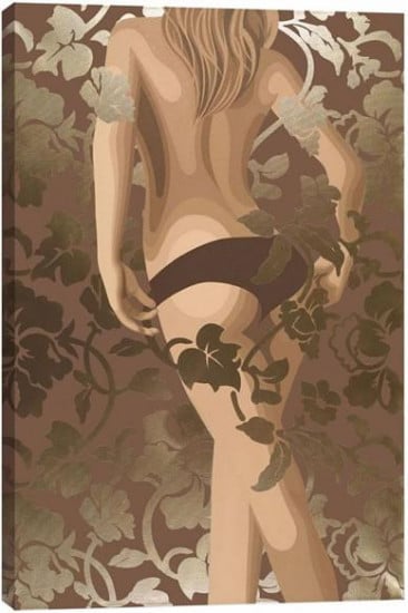 Girl With The Golden Touch - Box Canvas Girl With The Golden Touch - Box Canvas