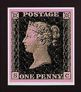 Penny Black - Pink - Mounted