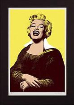 Monroe Lisa - Yellow - Mounted