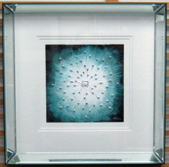 Starburst - Original - Mirrored Framed