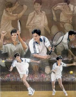 Tim Henman - Tennis - Print