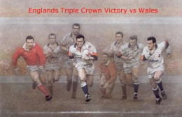 A Call To Arms - Triple Crown - England win vs Wales - Print