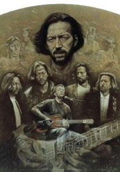 Eric Clapton - Slow Hand - Mounted