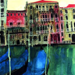 Colours Of Venice III - Mounted