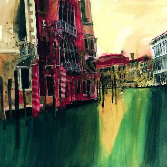 Colours Of Venice IV - Mounted