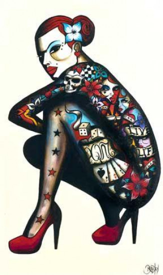 Lady Luck - Mounted Lady Luck - Mounted