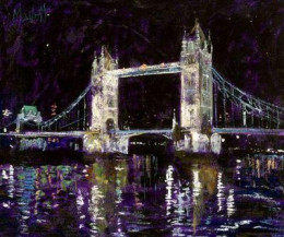 Tower Bridge - Canvas - Unstretched Canvas