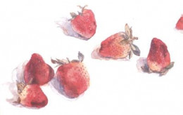Strawberries - Mounted
