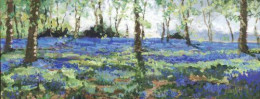Bluebell Heaven - Unstretched Canvas