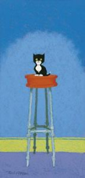 On The Stool - Mounted