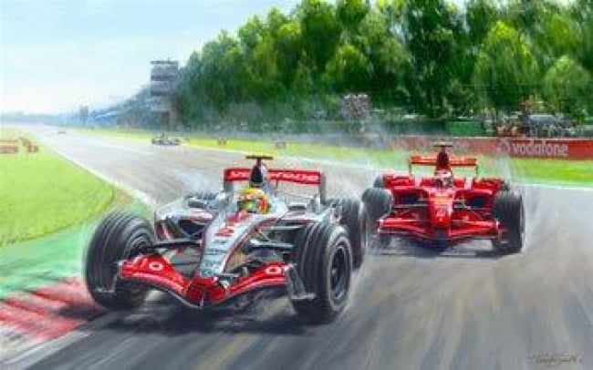 My Champion (Lewis Hamilton & Kimi Raikkonen) - Mounted My Champion (Lewis Hamilton & Kimi Raikkonen) - Mounted