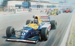 The Perfect Start - Damon Hill - Mounted