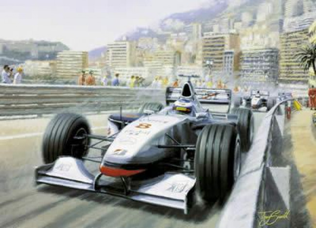 Mika's Magic - Mika Hakkinen - Mounted Mika's Magic - Mika Hakkinen - Mounted