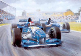 Johnny Herbert 1995 - Mounted