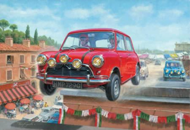 Italian Job 6 - Going For Gold (Canvas)