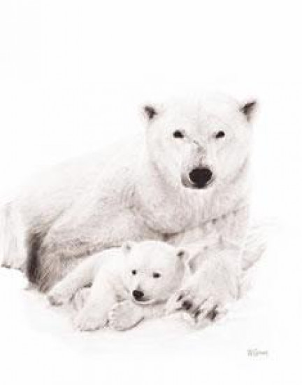 Mine All Mine - Polar Bears - Mounted