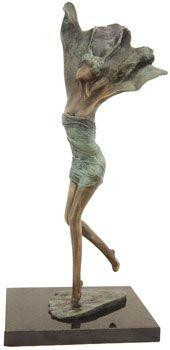 Exultant II - Sculpture - Bronze